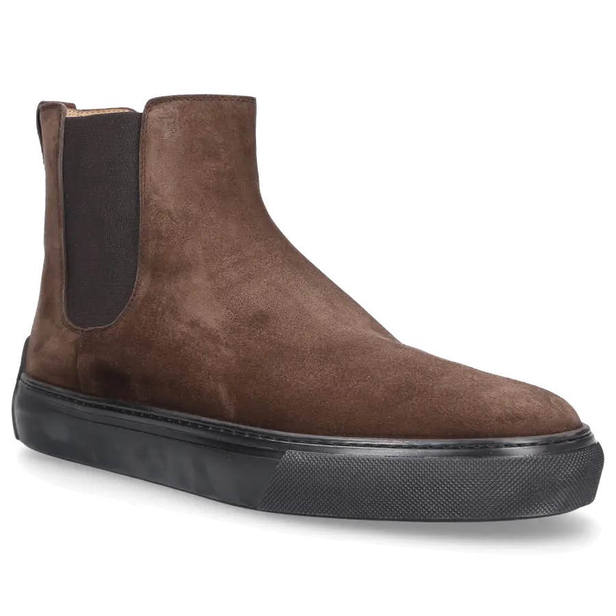 Tod's - Chelsea Boots M62C Veloursleder - braun