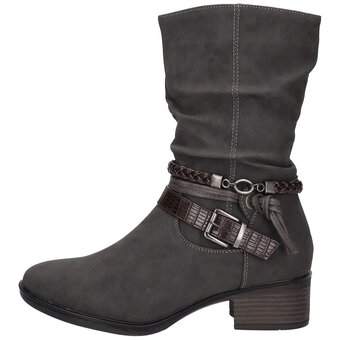 Charmosa Stiefelette in grau