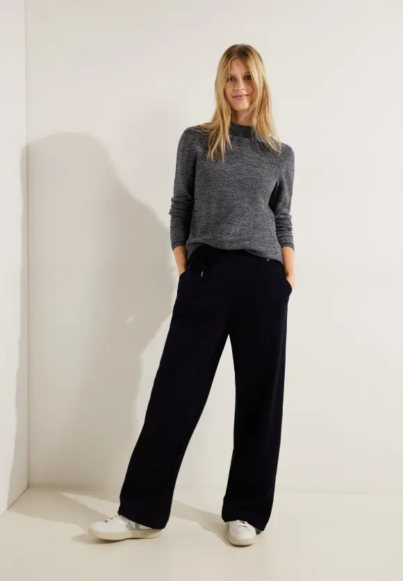 CECIL Pullover mit Stehkragen