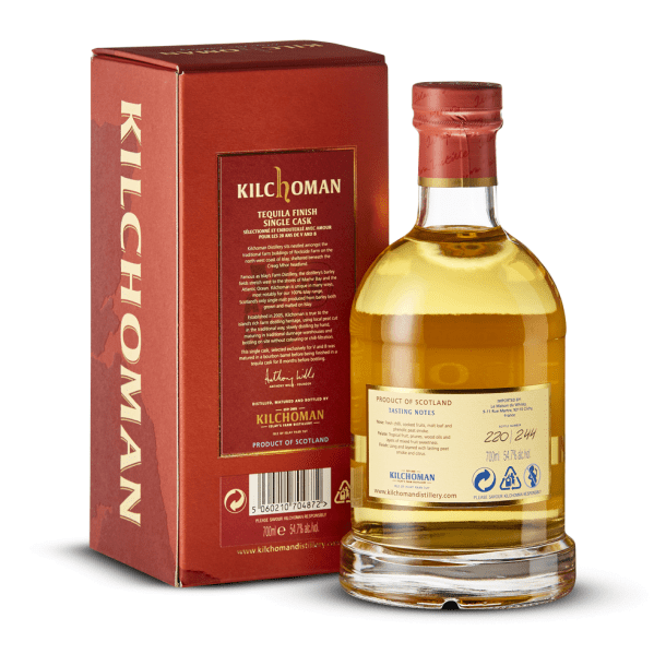Kilchoman 7 Ans Tequila V and B 54,70 %