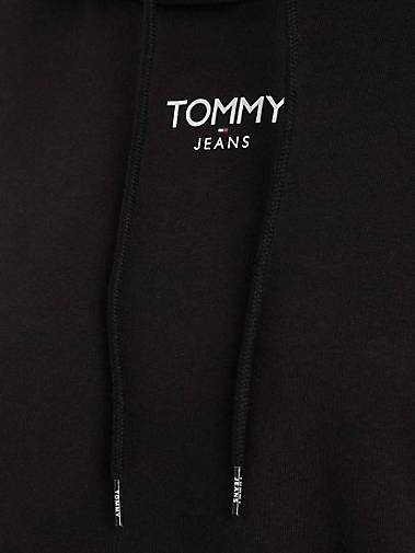 TOMMY-JEANS Damen Hoodie TJW ESSENTIAL LOGO HOODIE Relaxed Fit