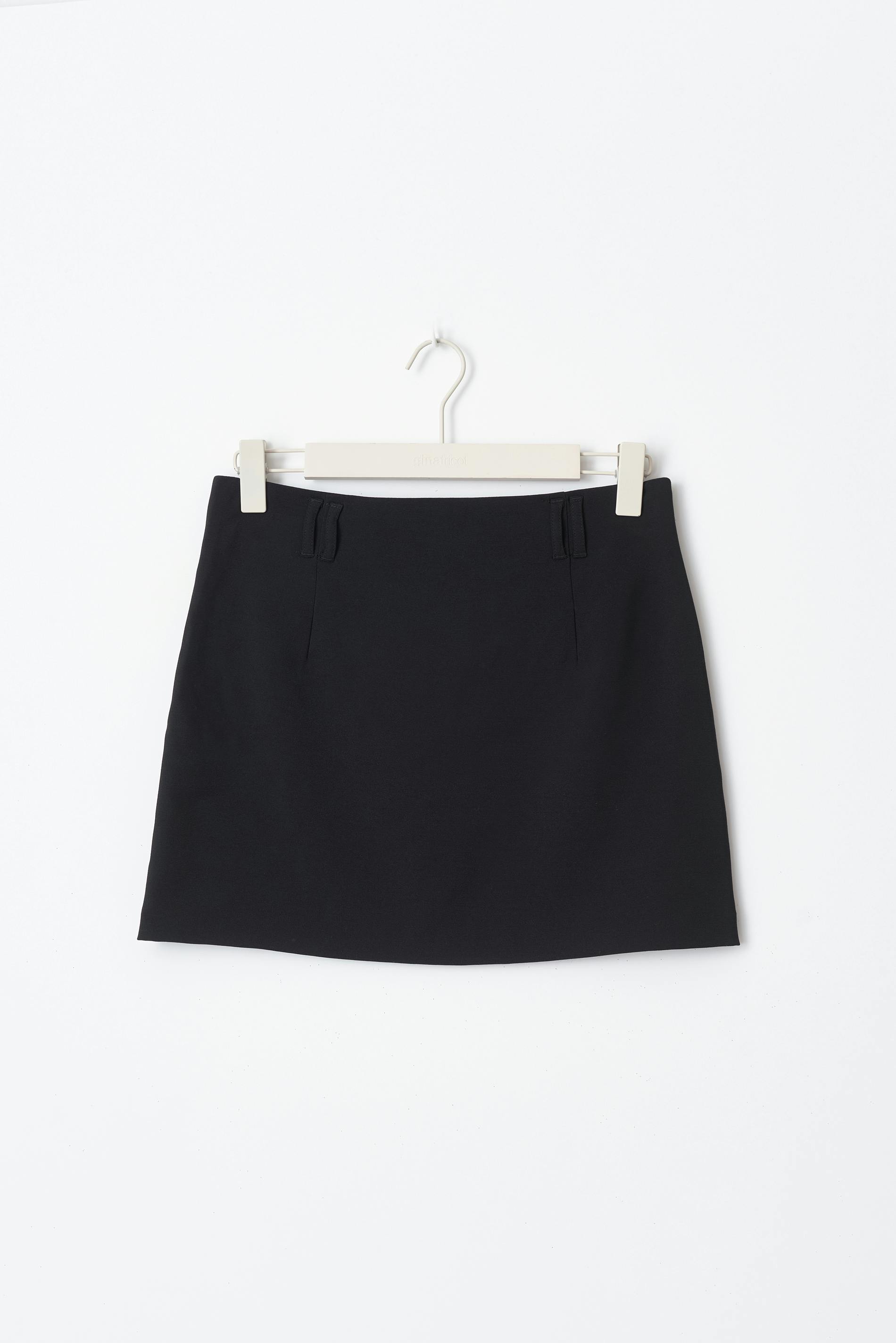 Tailored mini skirt