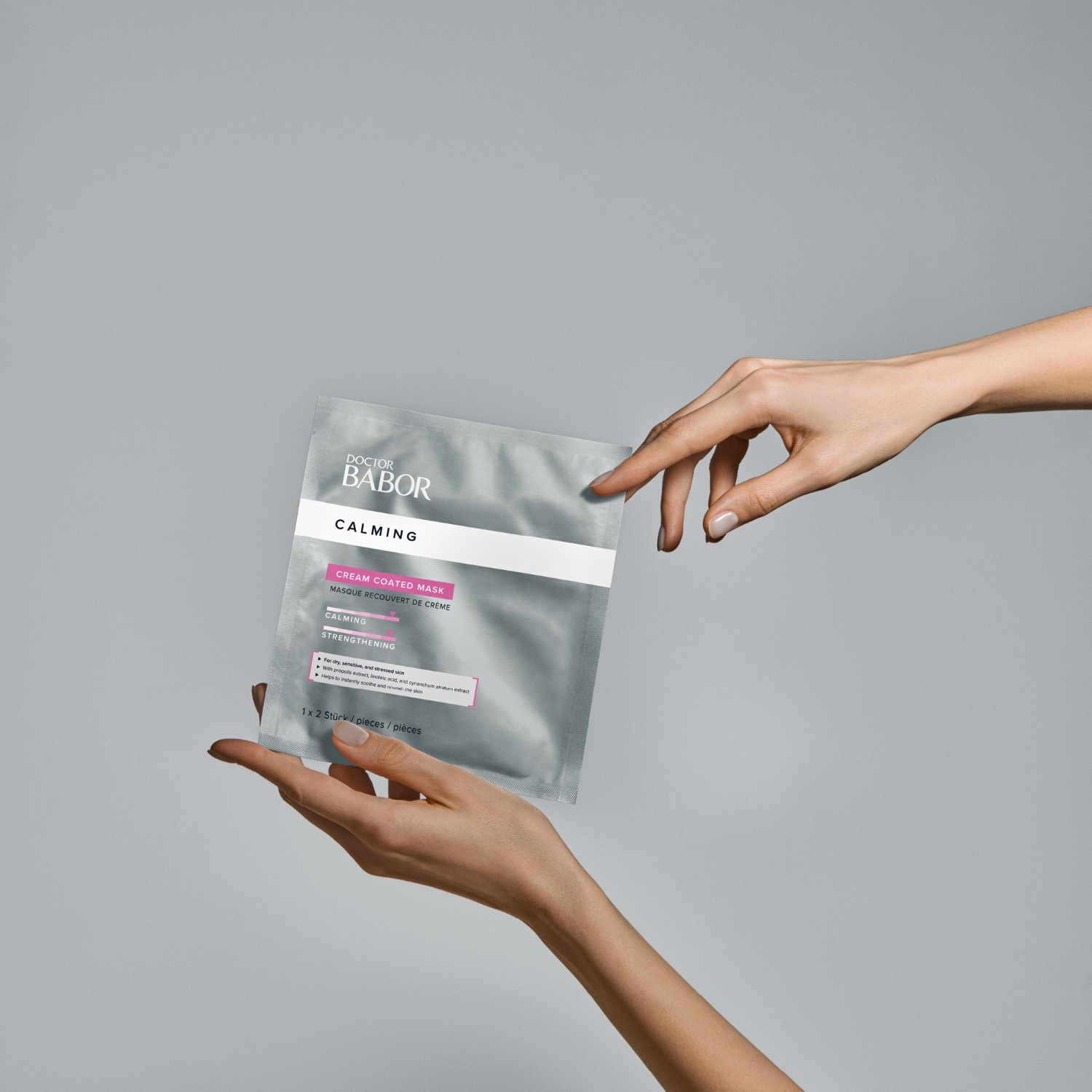 Cream Coated Mask