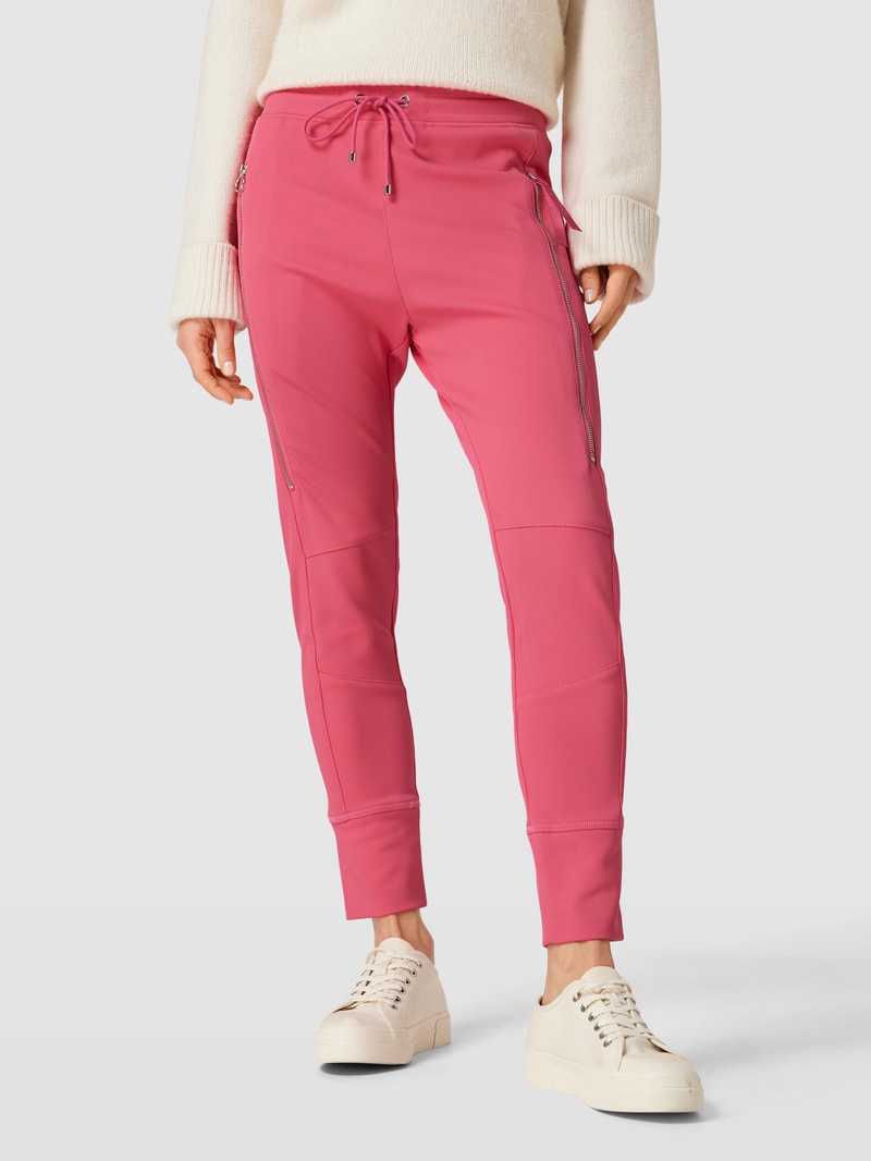 Sweatpants mit Strukturmuster Modell 'FUTURE 2.0' in pink