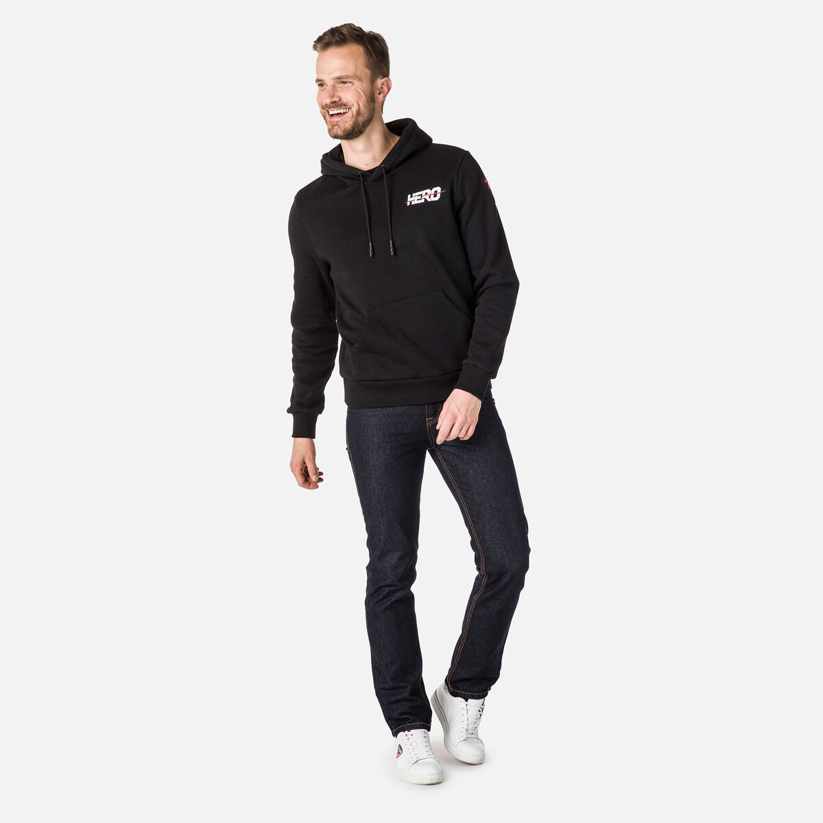 Herrensweatshirt Hero Logo