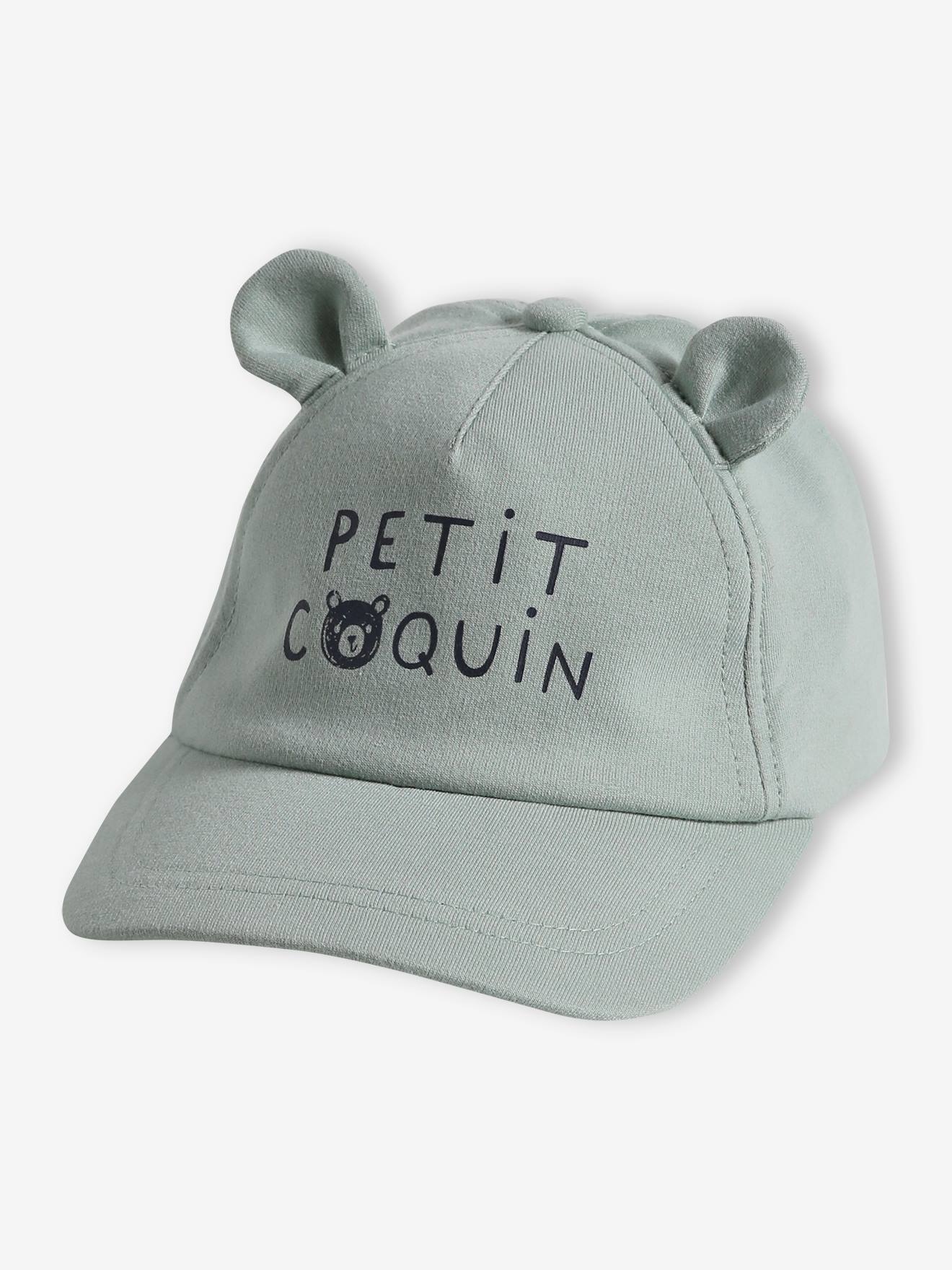 Vertbaudet Jungen Cap, Teddy - marine
