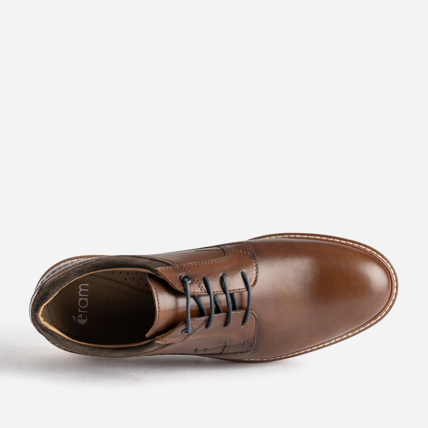 Derby détente marron cuir