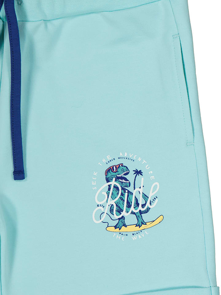 lamino Sweatshorts in Hellblau günstig kaufen