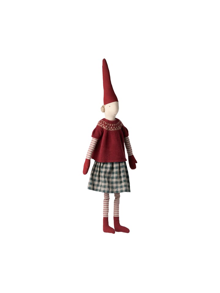 Maileg Wichtel Pixy Mega Mädchen Roter Pullover 105 cm günstig kaufen onesize