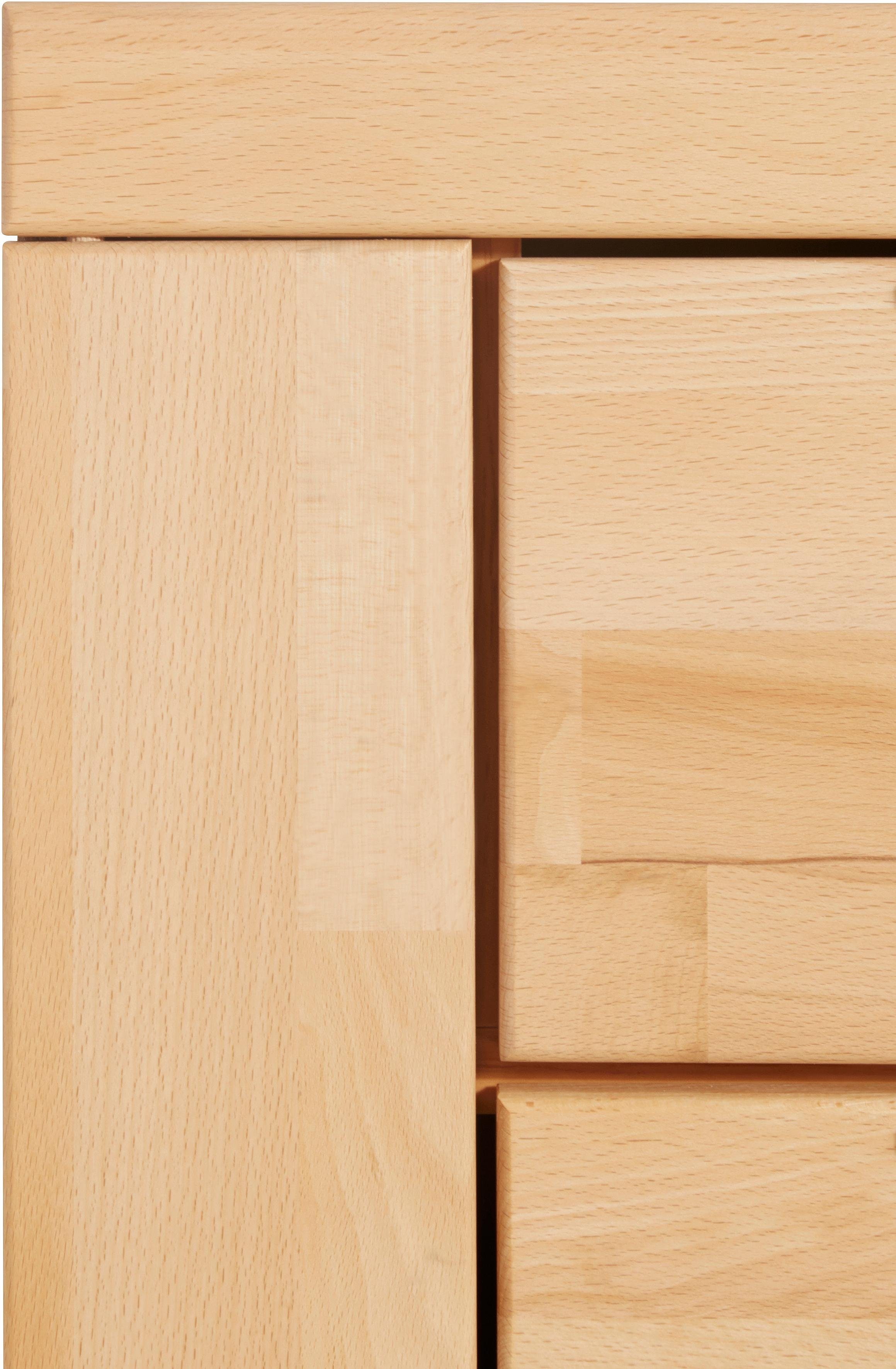 Woltra Wohnwand Zara, (Set, 5-St), teilmassives Holz