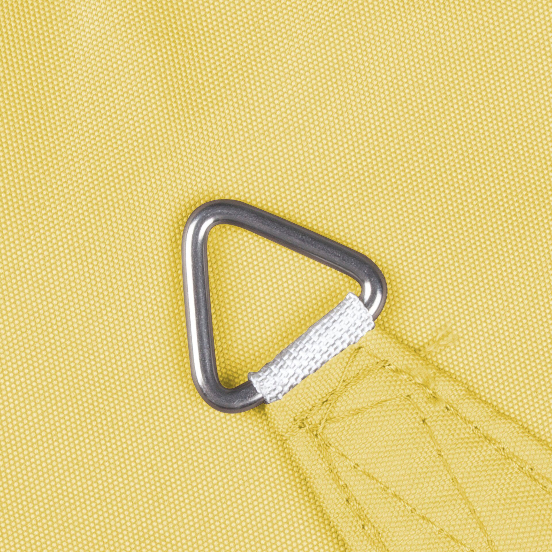Windhager Sonnensegel Cannes Rechteck, 3x4m, gelb