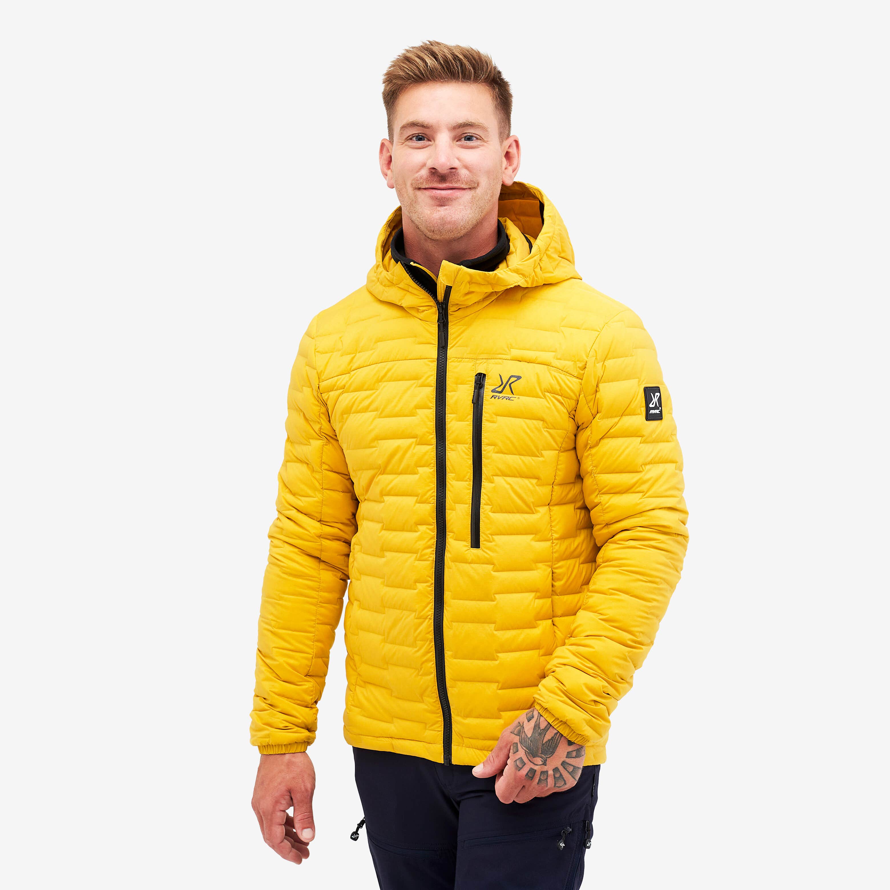 Flex Down Jacket Homme Lemon Curry