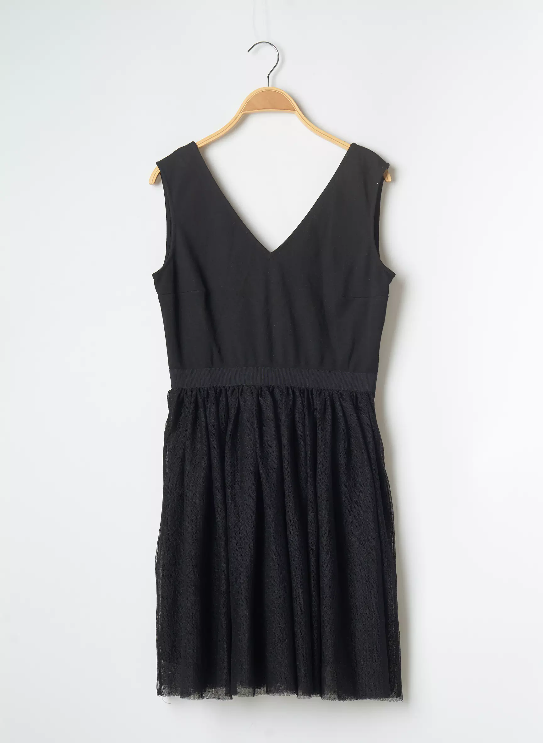 Naf Naf Robes Mi Longues Femme couleur noir