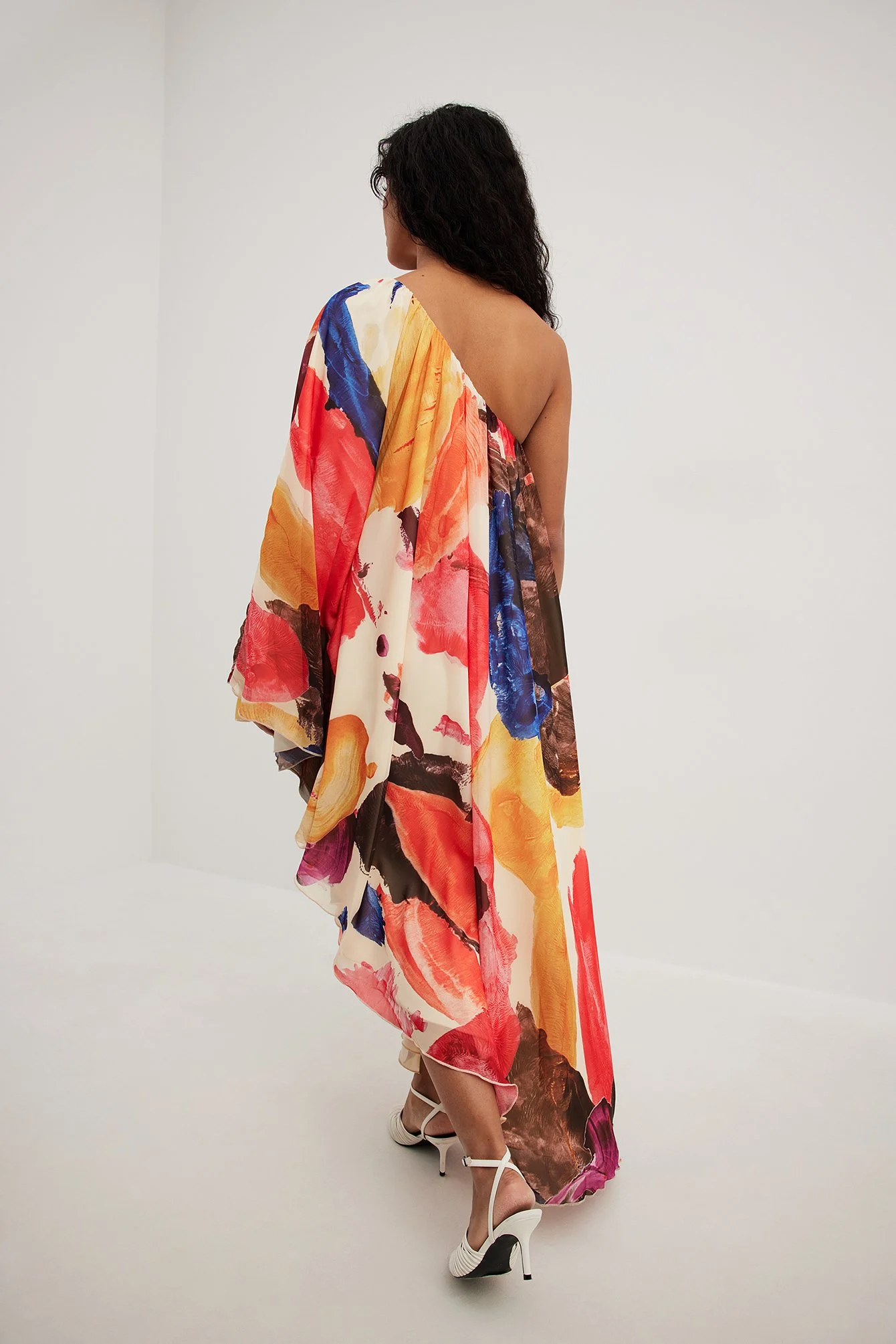 Chiffon Midikleid