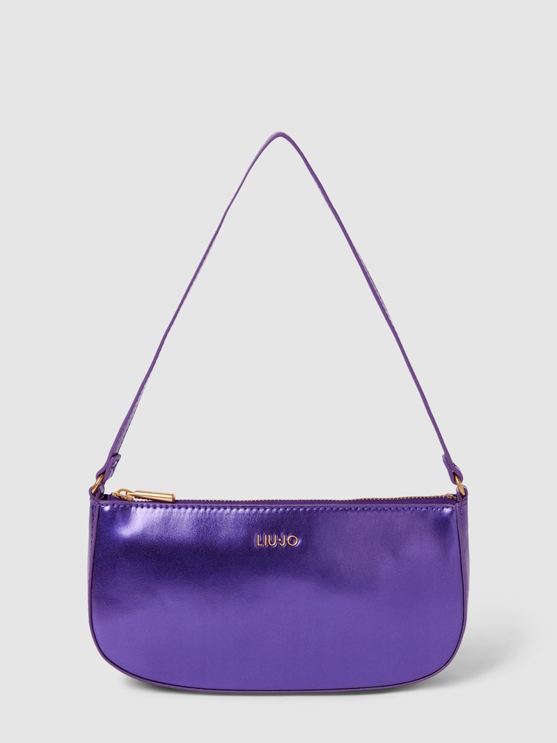 Saddle Bag mit Label-Detail in lila