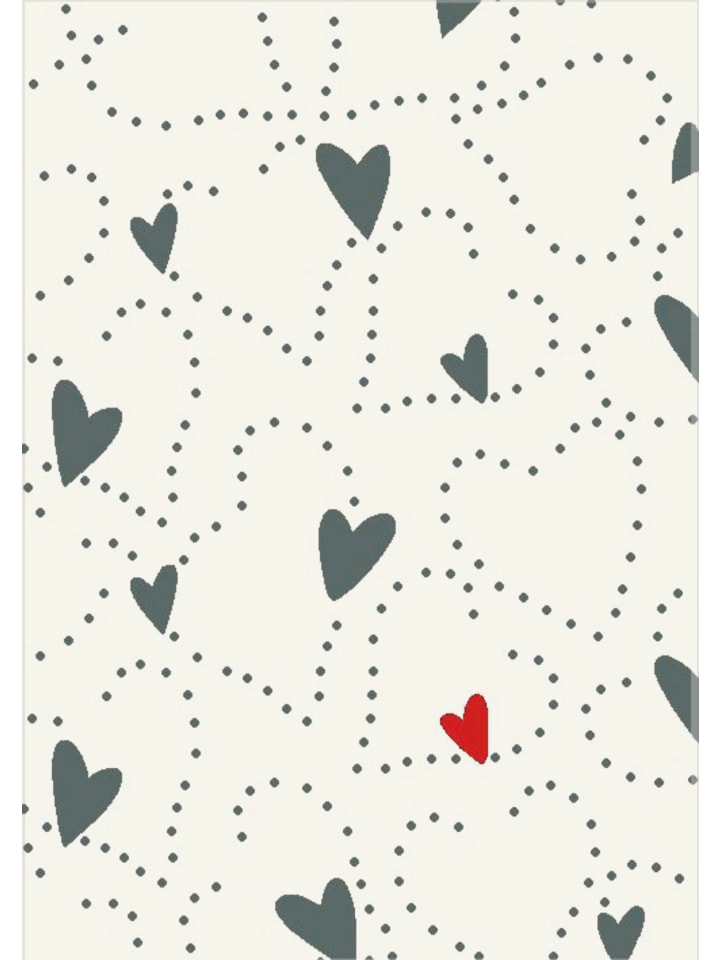 Livone Kinderteppich Kidsheart creme günstig kaufen 160 x 225 cm
