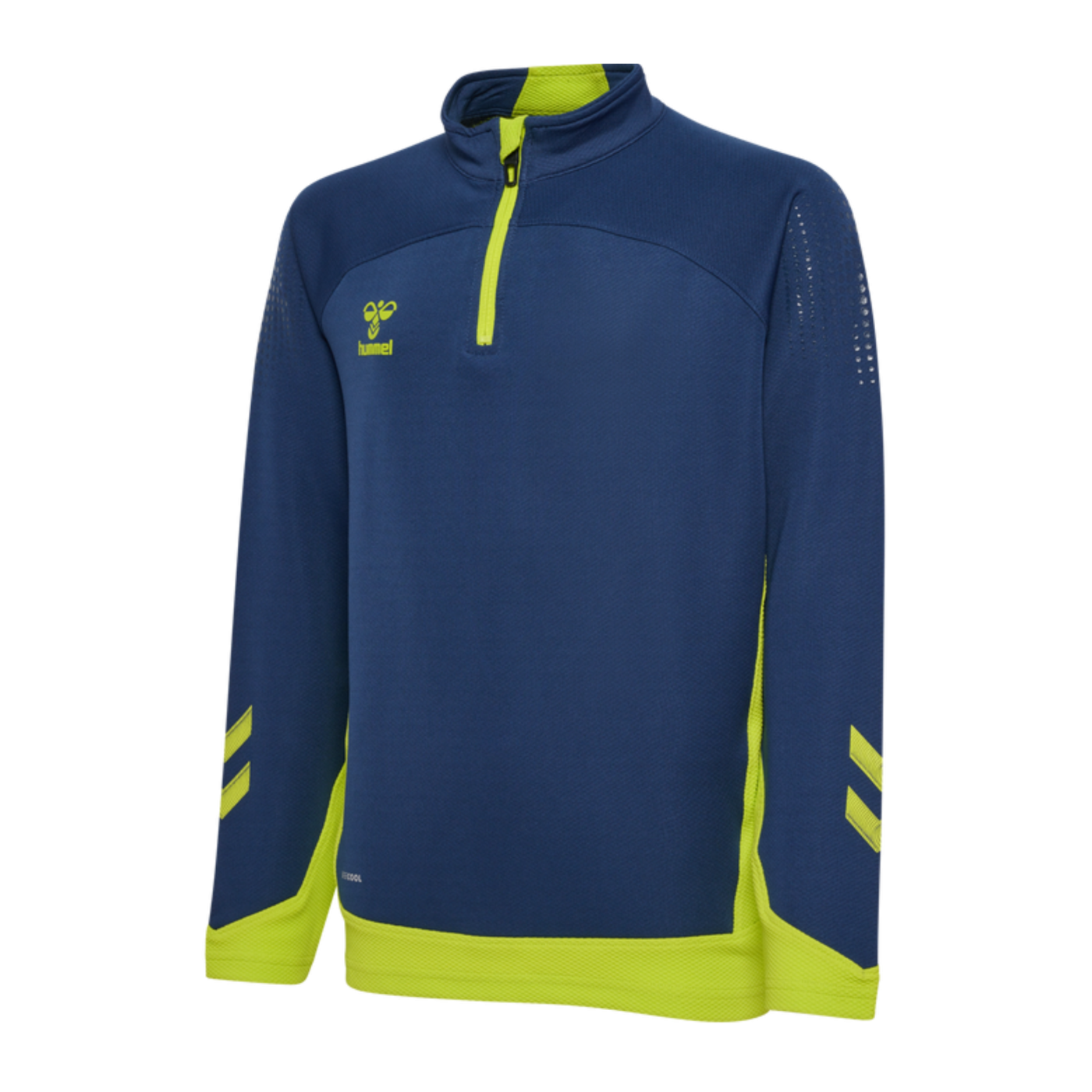 Hummel hmlLEAD HalfZip Sweatshirt Kids Blau F7642