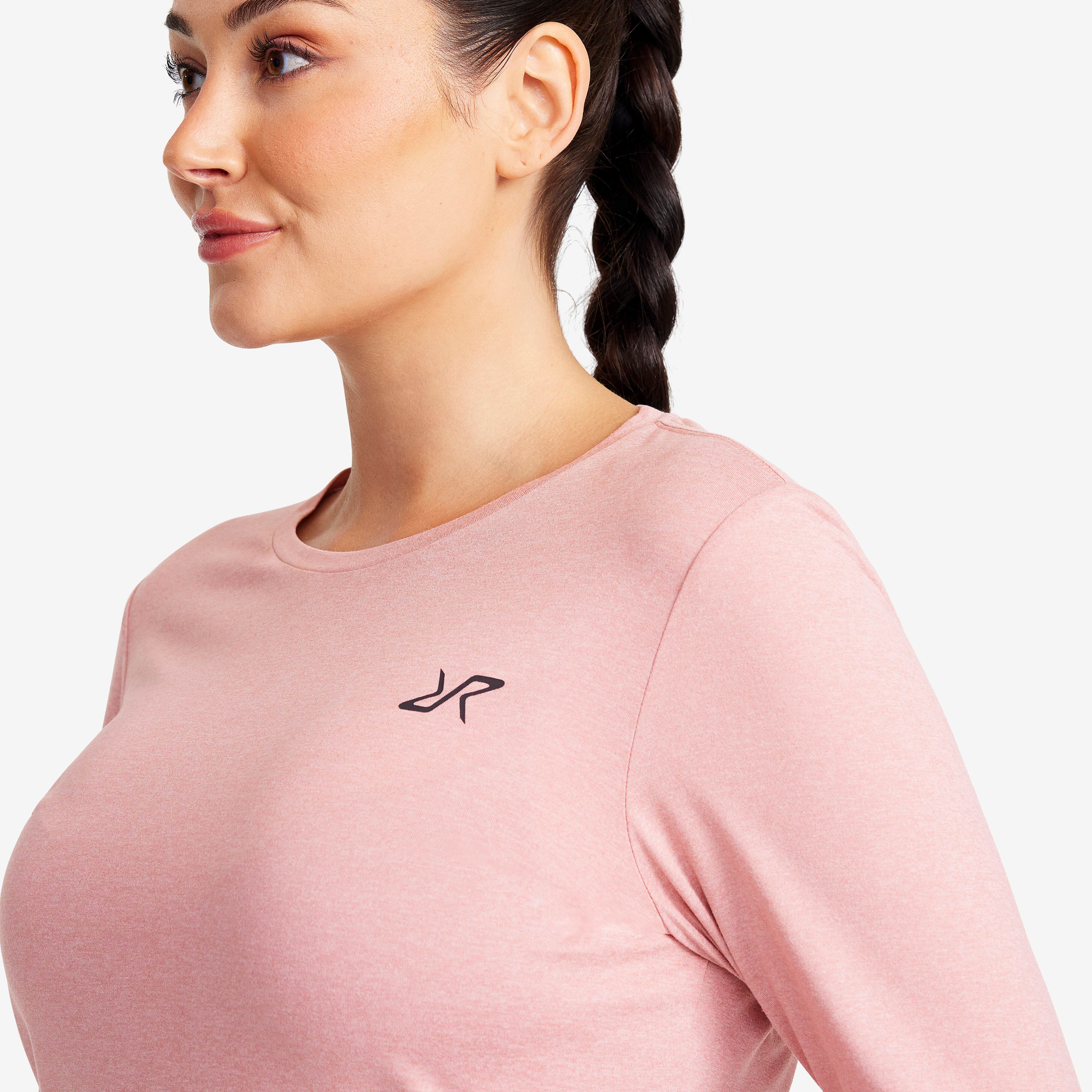 Vagabond Regular Fit Top Femme Blush Melange
