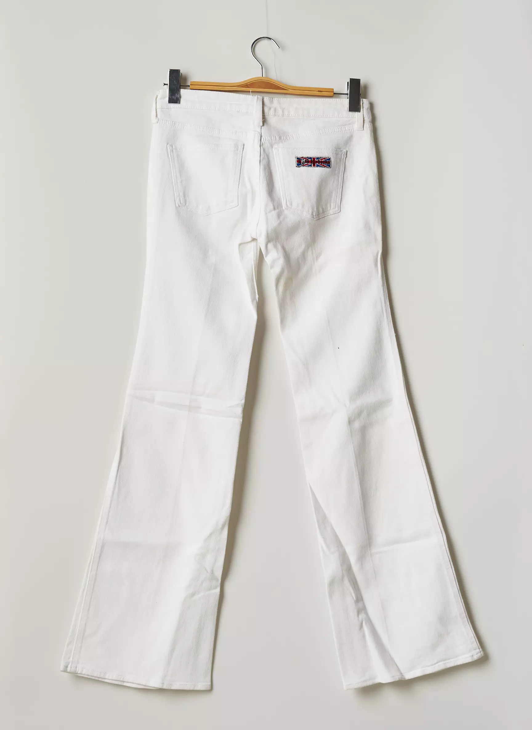 Lord Richards Pantalons Flare Femme couleur beige
