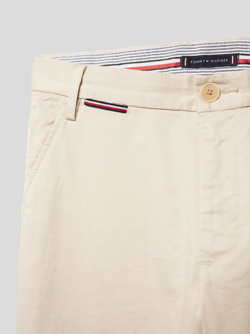 Chino aus Baumwoll-Elasthan-Mix in beige