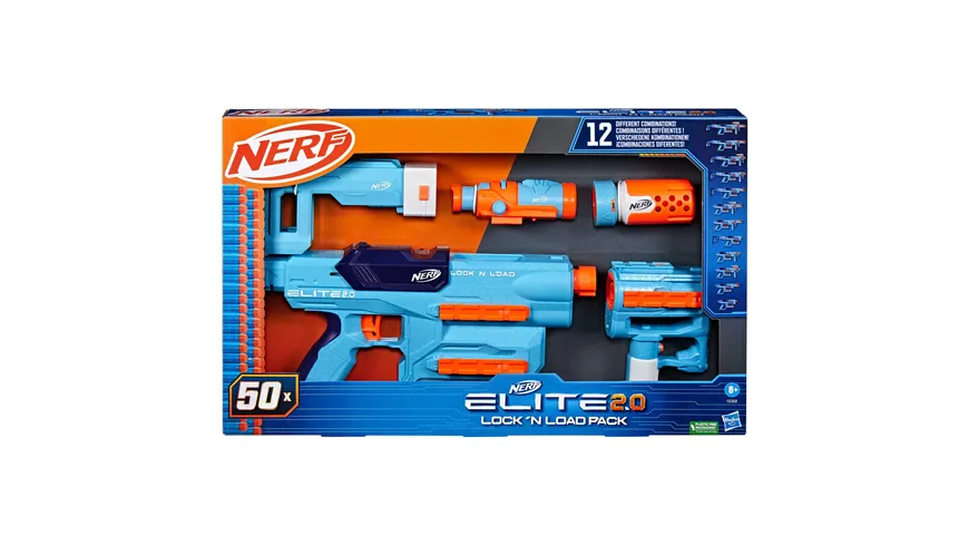 Hasbro - Nerf Elite 2.0 Lock N Load Pack