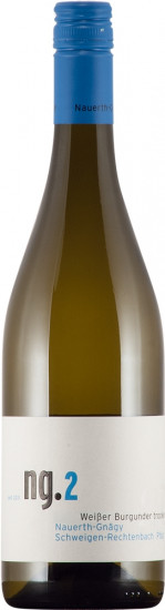 2022 ng.2 Weißer Burgunder trocken Bio - Weingut Nauerth-Gnägy