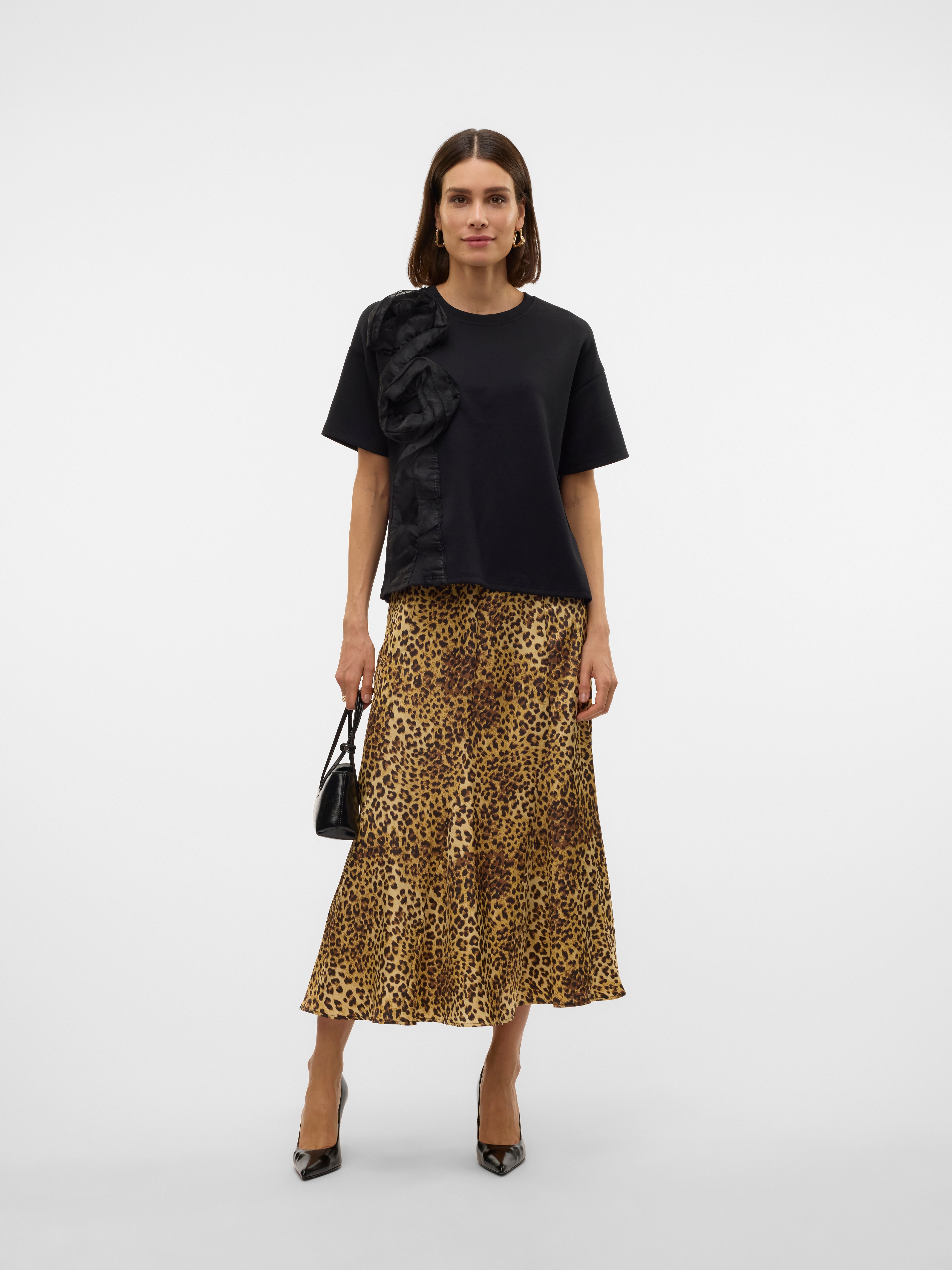 VMWAKI Hohe Taille Midirock