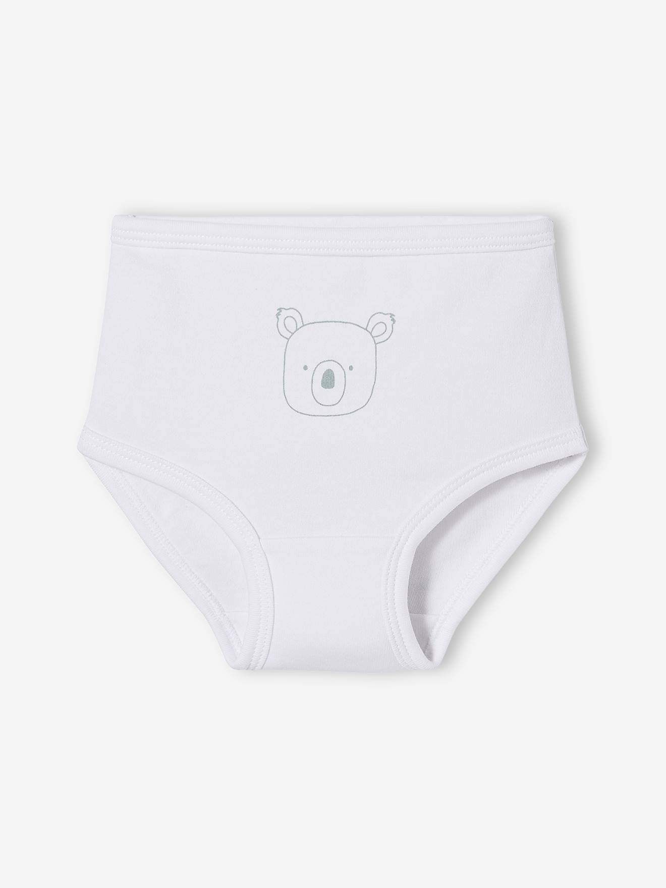 Vertbaudet 5er-Pack Baby Slips BASIC Oeko-Tex - pack weiß