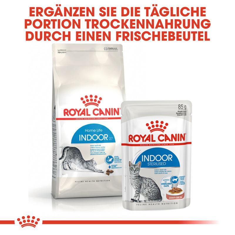 ROYAL CANIN Trockenfutter ROYAL CANIN Home Life Indoor 27 10+2kg