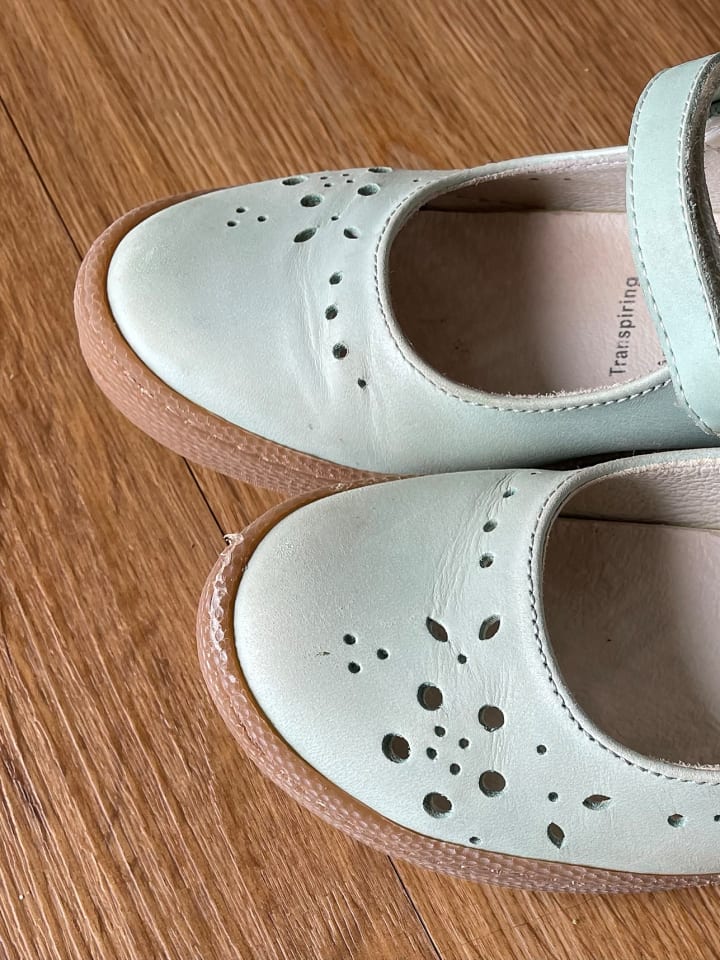 Primigi Leder-Ballerinas in Türkis günstig kaufen 30