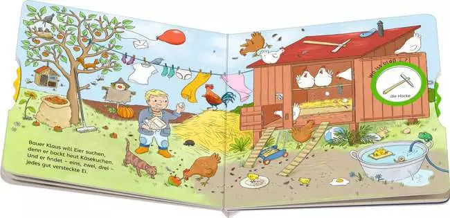 Wo ist bloß…? Mein Bauernhof-Buch zum Sachen suchen