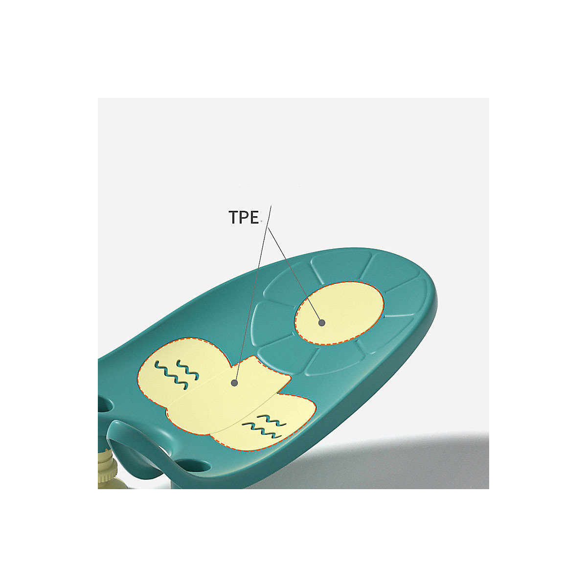 Babybadewanne Reinigen Baby wash bum neugeborenes Baby multifunktionale waschen pp Badewanne kann sitzen und liegen