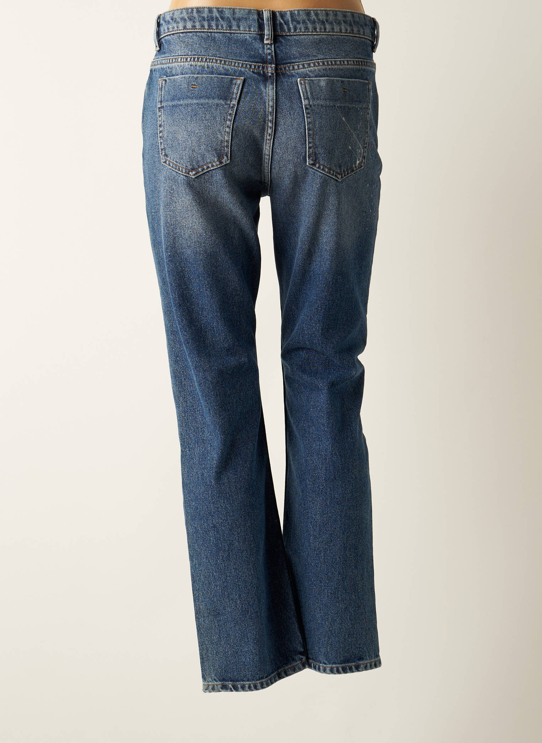 Mexx Jeans Coupe Droite Femme couleur bleu