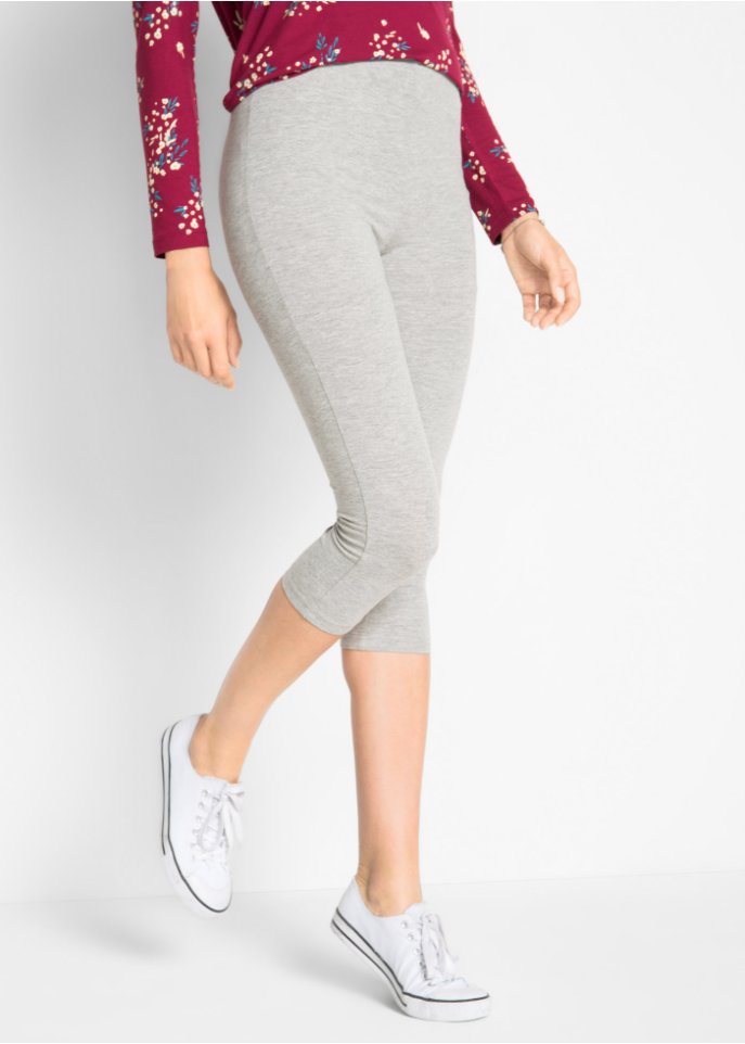 Stretch-Capri-Leggings (2er Pack)