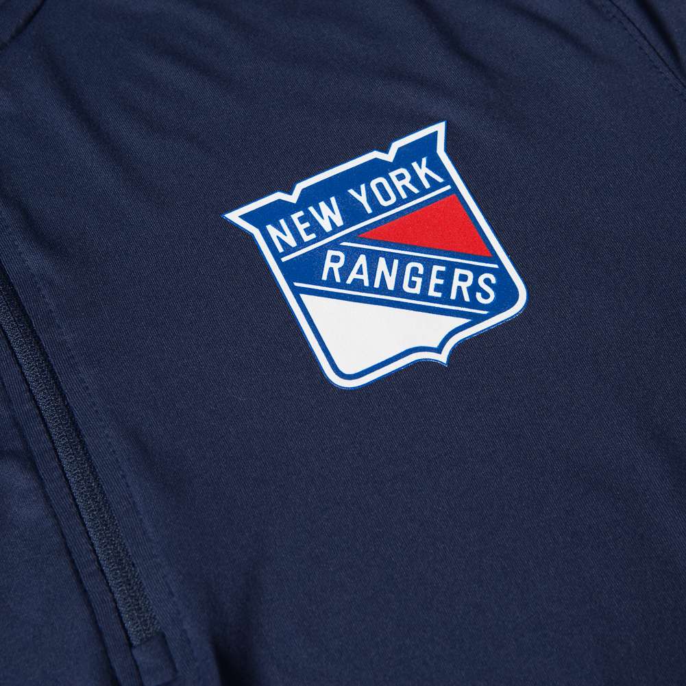 New York Rangers Fanatics 1/4-Zip Herren Trainings Sweatshirt MA2745062N45U