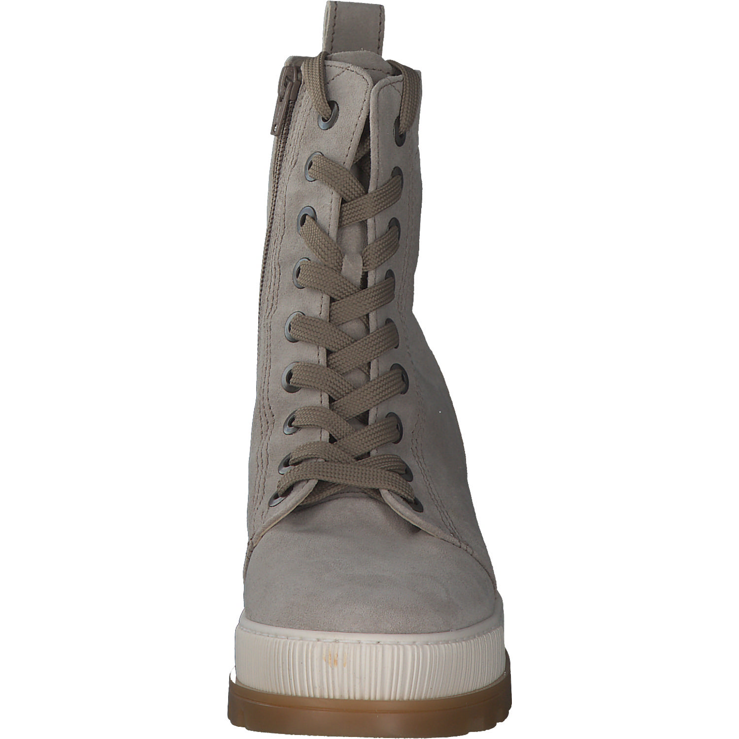 Gabor 92.885, Schnürstiefeletten, Damen, Kiesel (beige)