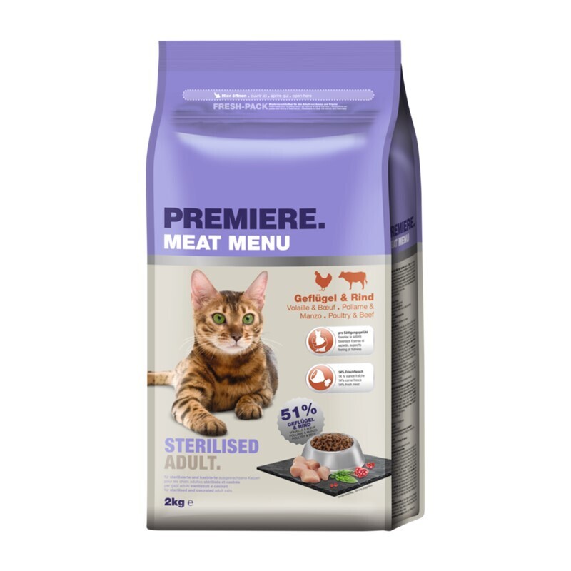 PREMIERE Trockenfutter PREMIERE Sterilised 2 kg