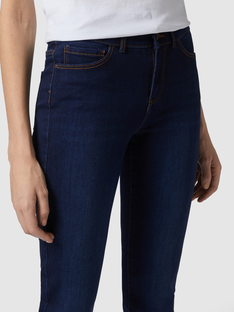 Light Stone Washed Skinny Fit Jeans in jeans