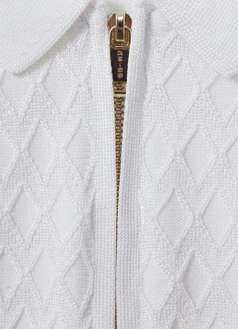 Tricou texturat Reiss Rizzo