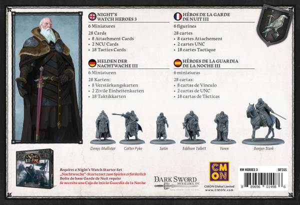 A Song of Ice & Fire – Night's Watch Heroes 3 (Erw.)
