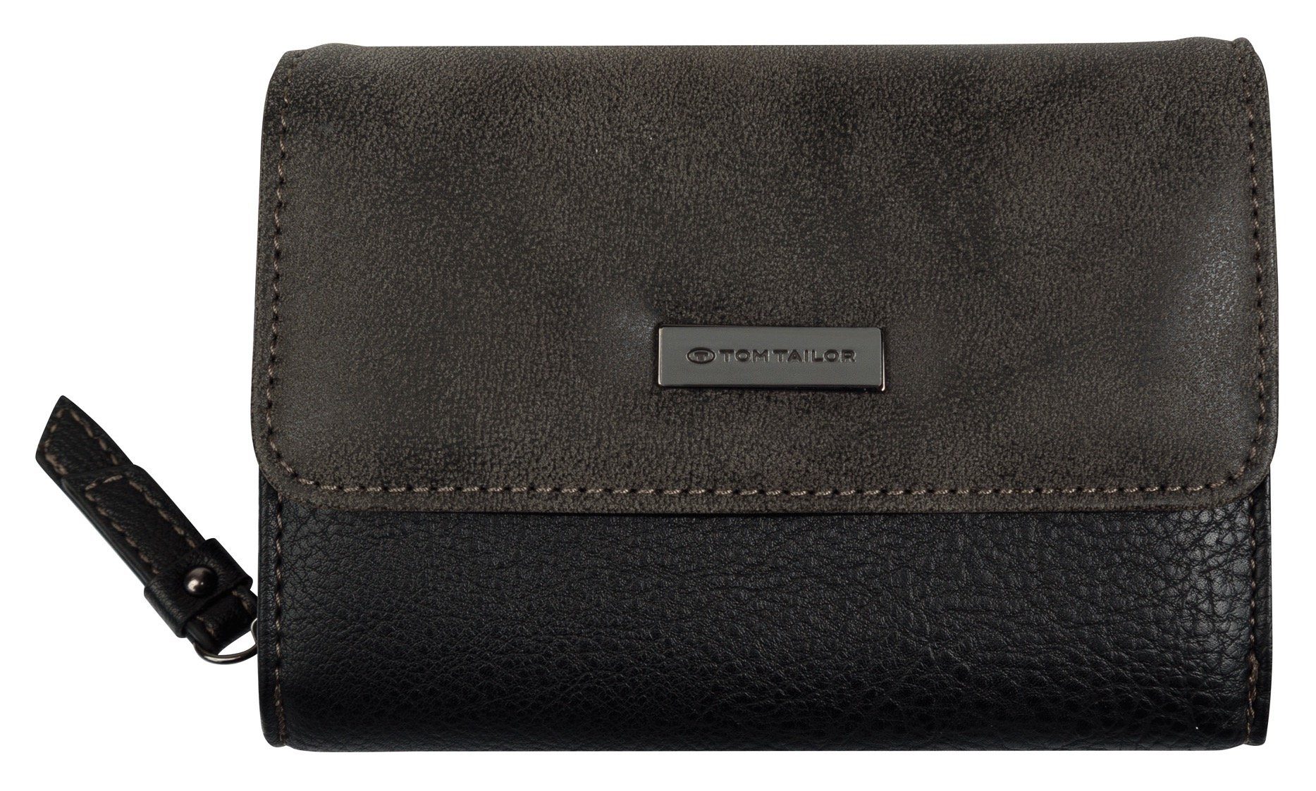 TOM TAILOR Geldbörse ELIN Medium flap wallet, mit praktischer Einteilung