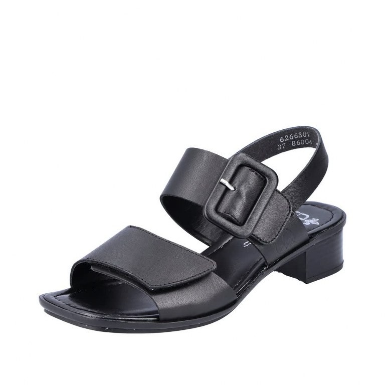 RIEKER Klassische Sandalen schwarz FSK Damen Sandalen