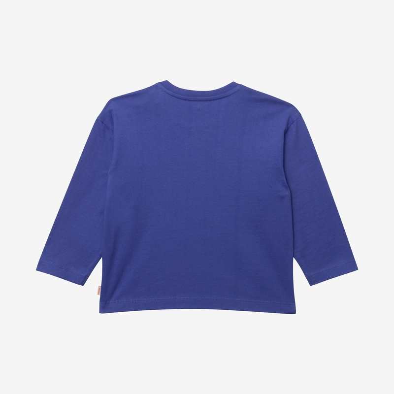 T-shirt bébé garçon message bleu en coton recyclé Catimini
