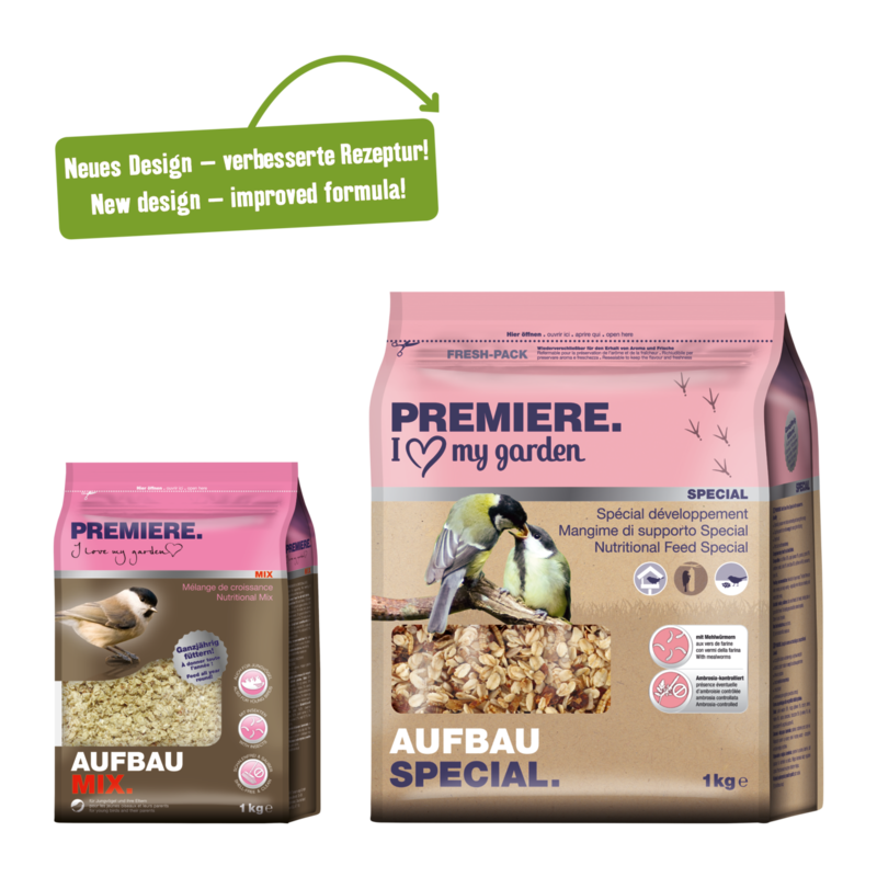 PREMIERE Wildvogelfutter PREMIERE Aufbau Special 1kg 1 kg