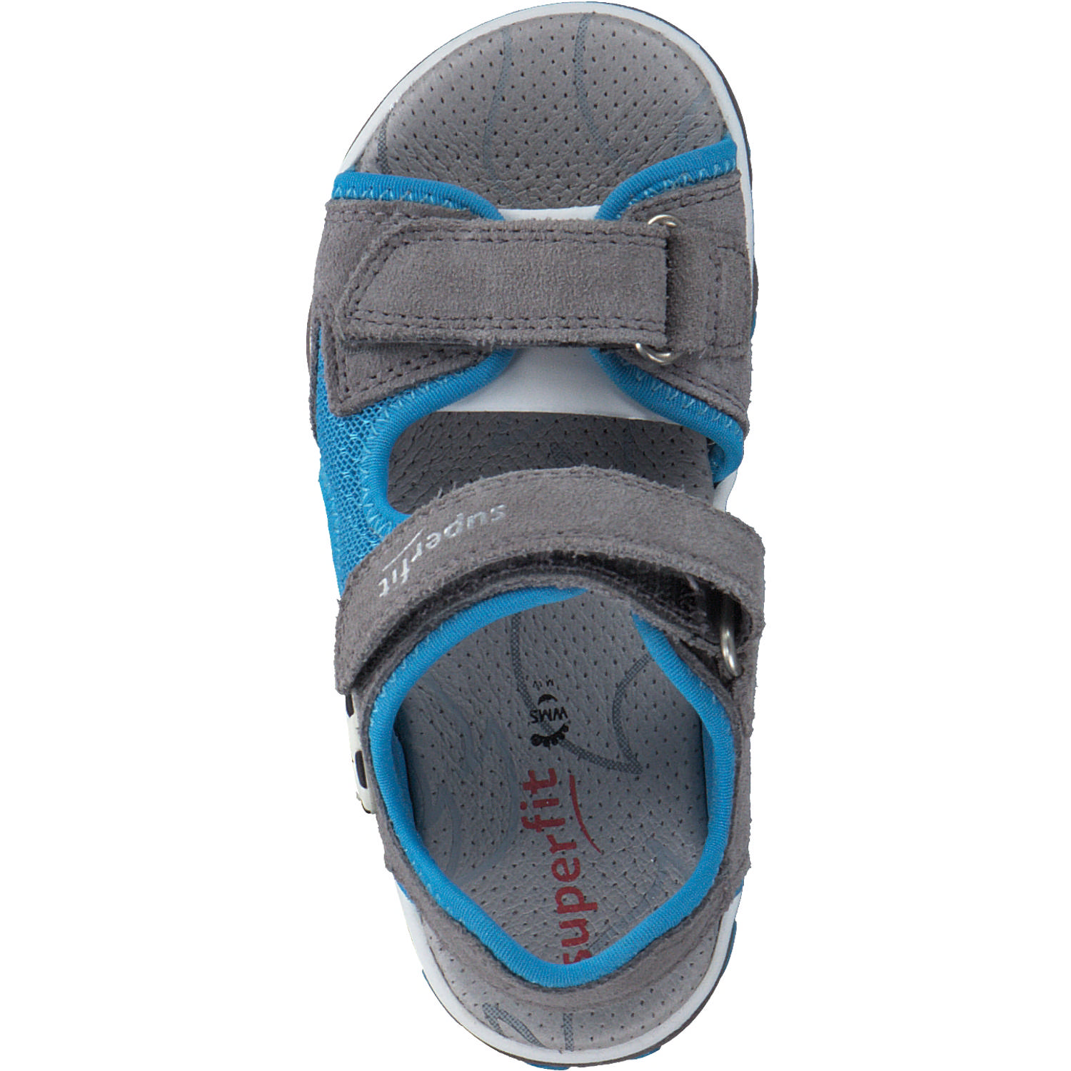 Superfit MIKE 3.0 09469, Sandalen (Kinder), Kinder, HELLGRAU/TÜRKIS