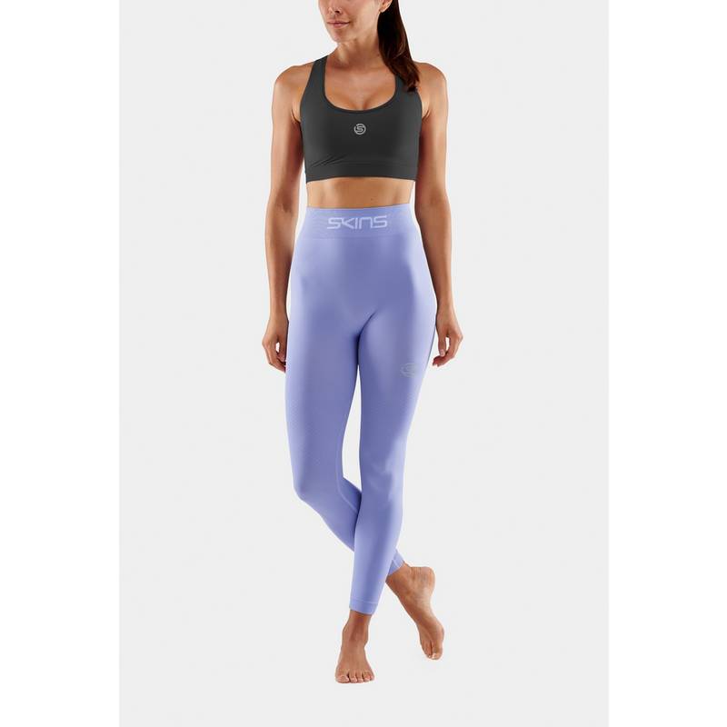 Skins Seamless Long Tight Tights Damen