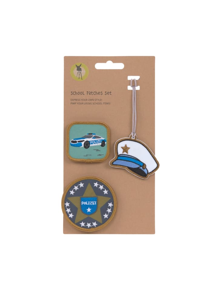 Lässig Lässig Anhänger & Patches - Schul Set Unique, Police günstig kaufen onesize