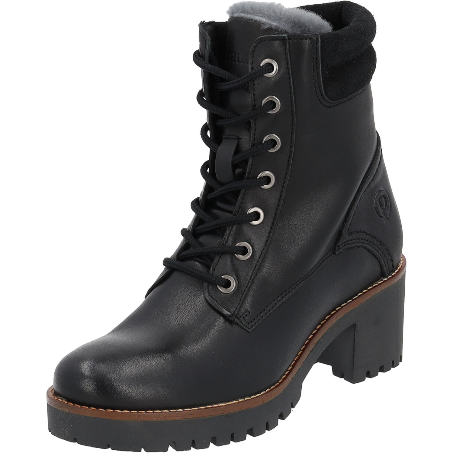 Palado Skarda, Schnürstiefel, Damen, Schwarz