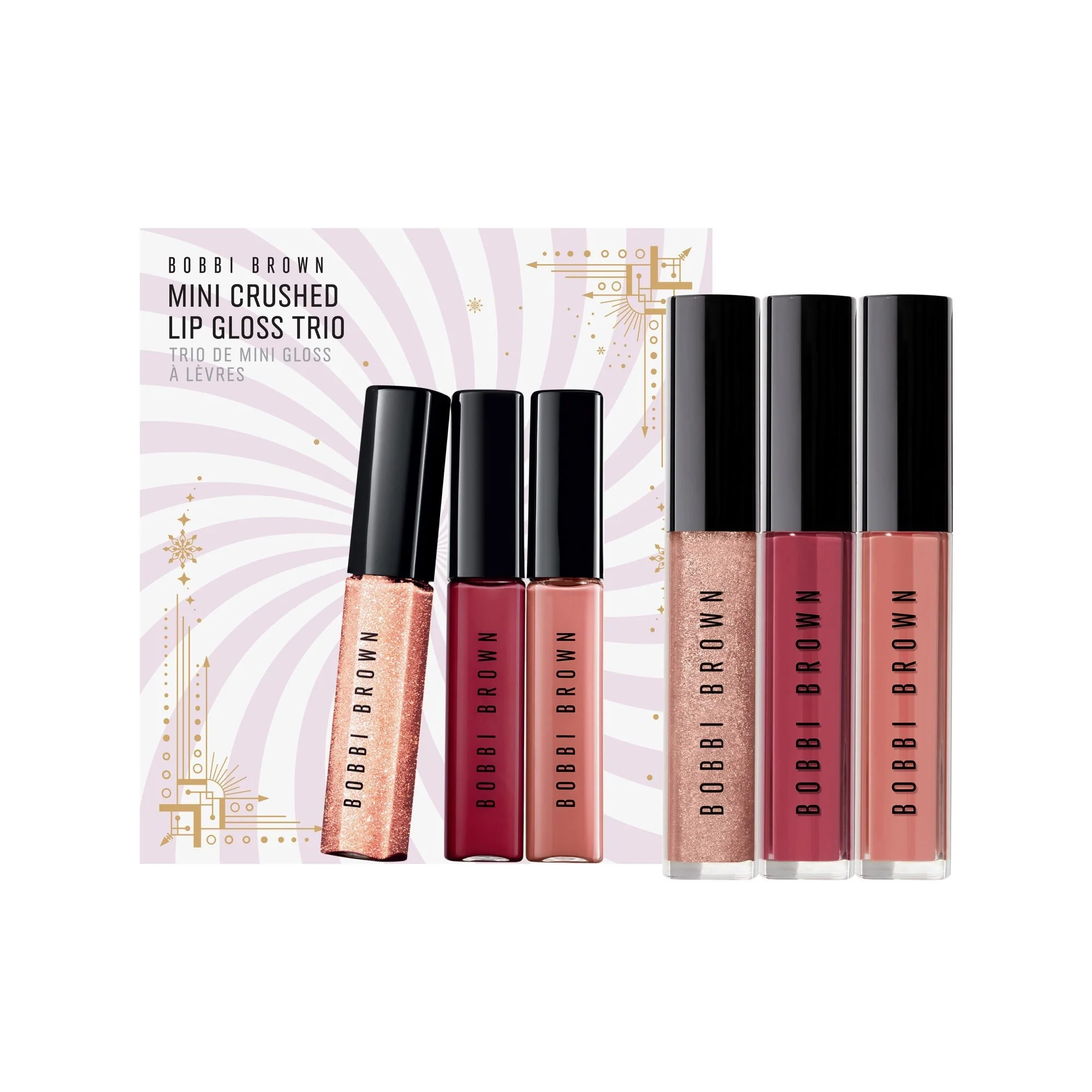 Lūpu krāsa Mini Crushed Lip Gloss Trio - Make Up Box, Gloss