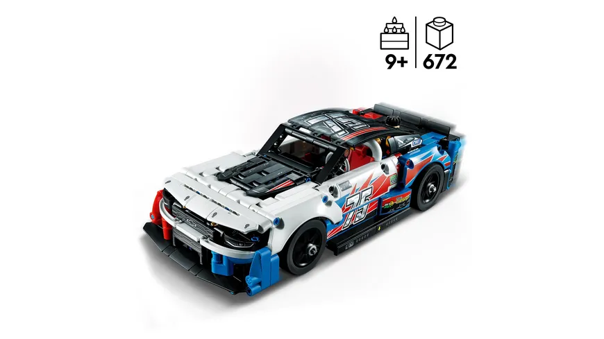 LEGO Technic 42153 NASCAR Next Gen Chevrolet Camaro ZL1 Auto-Spielzeug